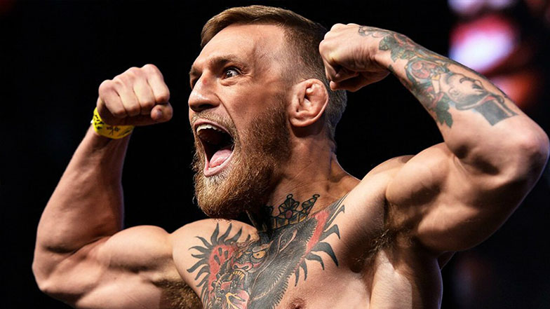 Conor McGregor, famoso peleador irlandés de artes marciales mixtas. Conor McGregor, famoso peleador irlandés de artes marciales mixtas.