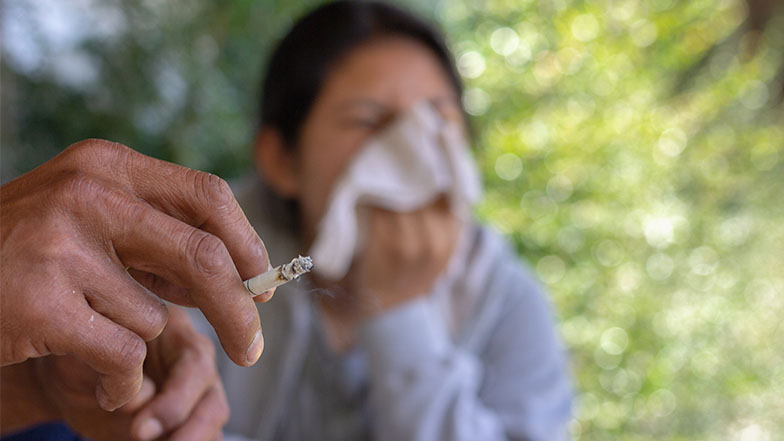 El humo de segunda mano causa cáncer. (Foto: Shutterstock) El humo de segunda mano causa cáncer. (Foto: Shutterstock)